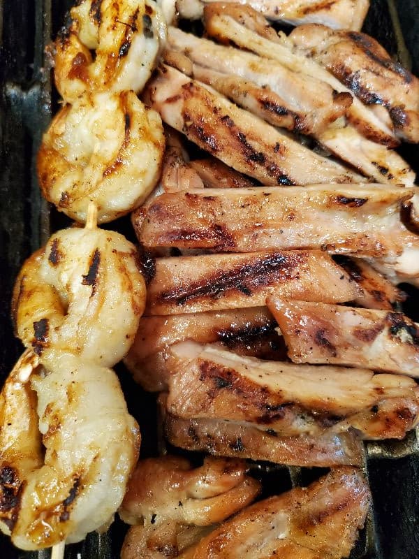 Chicken & Prawn Teriyaki