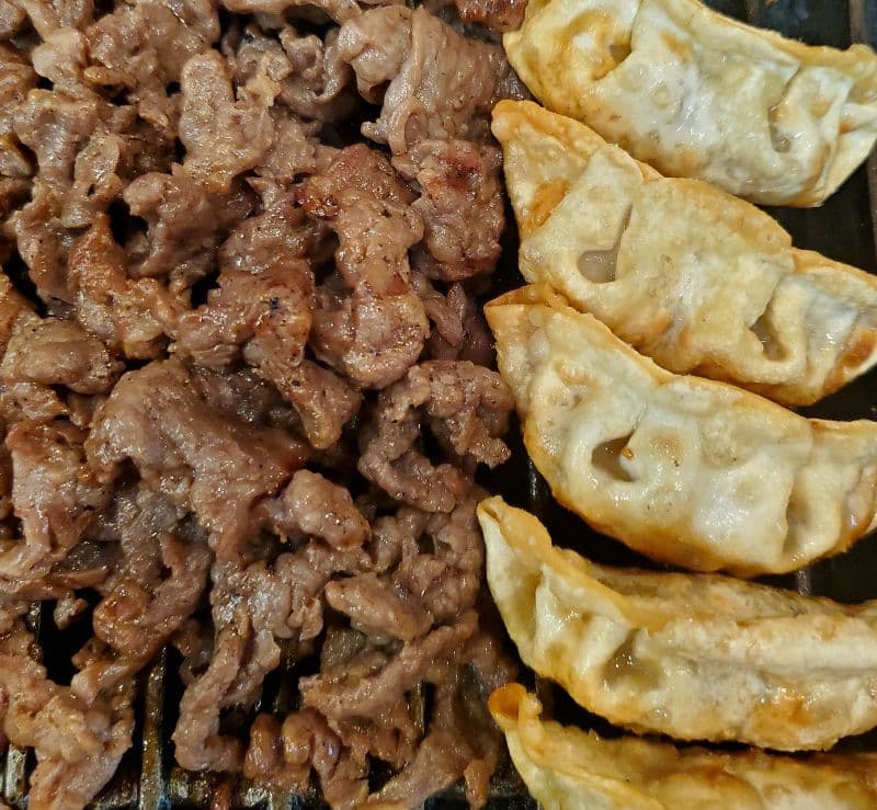 Beef & Gyoza Teriyaki
