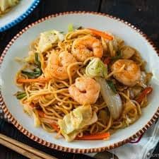 Shrimp Yakisoba