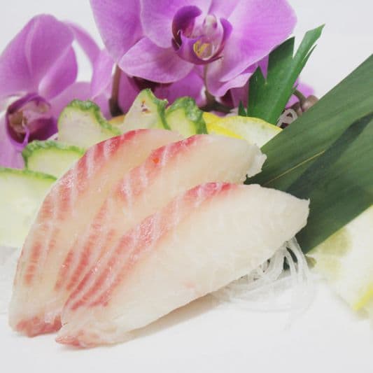 Red Snapper Sashimi (3 pcs)