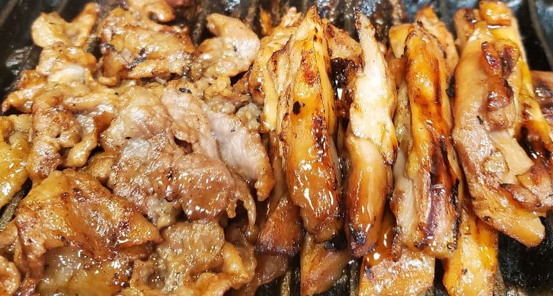 Chicken & Pork Teriyaki